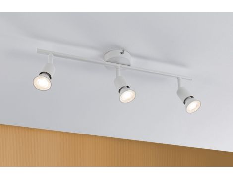 Oprawa ścienno-sufitowa CAROLINA GU10 max. 3x10W 230V biały mat / metal - 2