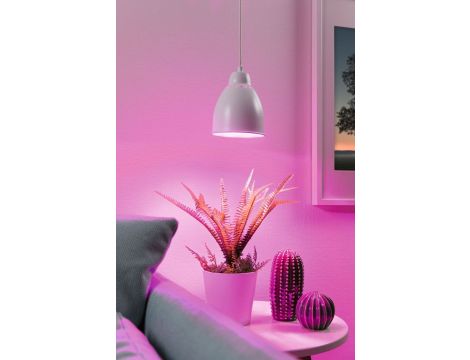 Lampa wisząca Neordic Hilla max.1x40W DIM E27 230V biały / metal - 2