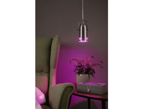 Neordic Lavea  lampa wisząca max. 1x15W E27 żelazo szczotkowane 230V metal - 2