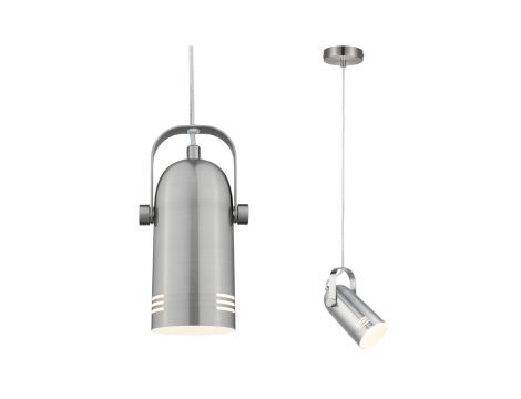 Neordic Lavea  lampa wisząca max. 1x15W E27 żelazo szczotkowane 230V metal