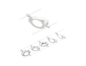 System linkowy RoundMac biały /chrom max. 5x4,5W  DC
