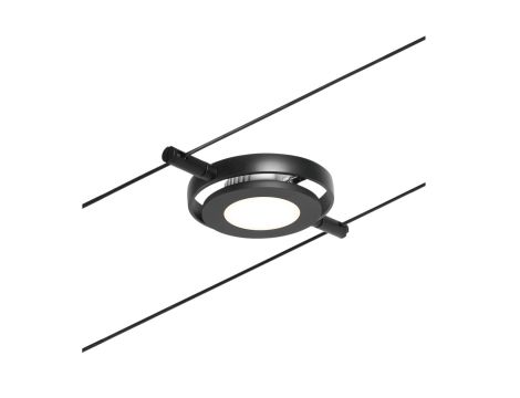 System linkowy Spot RoundMac 1x4,5W czarny DC