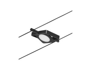 System linkowy Spot MacLED 4,5W Cz mat/Chrom 12V DC twszt 3000K - image 2