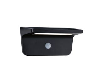 Oprawa elewacyjna CYRUS LED solar + czujnik ruchu 350lm 3000K IP44 antracytowy/ tworzywo sztuczne