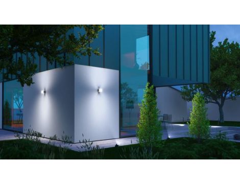 Lampa elewacyjna bez czujnika Steinel L 835 C LED Bluetooth Mesh Connect 9,1W 3000K 494lm IP44 IK03 230V antracyt / tworzywo sztuczne - 2