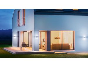 Lampa elewacyjna bez czujnika Steinel L 840 C LED Bluetooth Mesh Connect 9,1W 3000K 319lm IP44 IK03 230V antracyt / tworzywo sztuczne - image 2