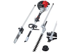 Zestaw 4w1 pilarka + kosa + nożyce + przycinarka spalinowa Scheppach MFH3300-4P