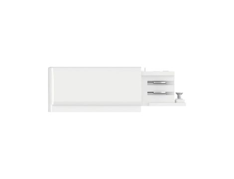 Końcówka zasilająca do systemu ProRail3 LEWE 230V biały / metal / tworzywo sztuczne - 2