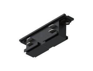 Łącznik prosty krótki do systemu ProRail3 230V czarny / metal / tworzywo sztuczne