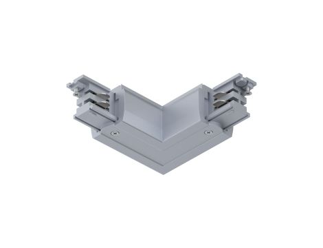 Łącznik do systemu ProRail3 L zewnętrzny 230V srebrny / metal / tworzywo sztuczne