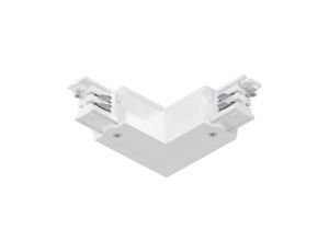 Łącznik do systemu ProRail3 L zewnętrzny 230V biały / metal / tworzywo sztuczne