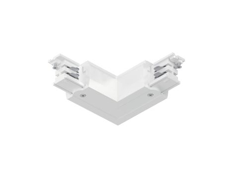 Łącznik do systemu ProRail3 L zewnętrzny 230V biały / metal / tworzywo sztuczne