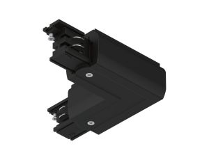 Łącznik do systemu ProRail3 L wewnętrzny 230V czarny / metal / tworzywo sztuczne