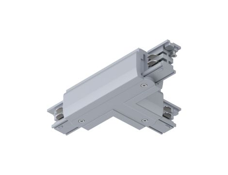 Łącznik do systemu ProRail3 T lewy 230V srebrny / metal / tworzywo sztuczne