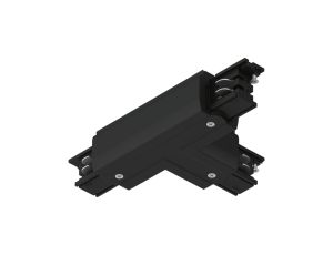 Łącznik do systemu ProRail3 T prawy 230V czarny / metal / tworzywo sztuczne