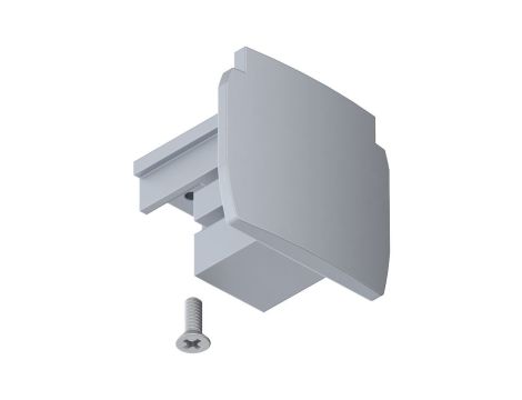 Zaślepka końcowa do systemu ProRail3 1szt. srebrny / tworzywo sztuczne