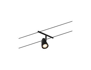 System linkowy DC Spot Cup max10W Cz mat/Chrom GU5,3 12V DC twszt/met - image 2