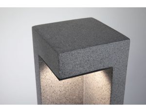 Oprawa ogrodowa CONCERA 6,8W  450mm 3000K IP65 3000K czarny piaskowiec / beton - image 2