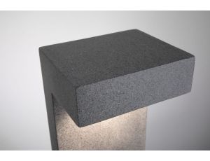 Oprawa ogrodowa CONCERA 6,8W  614mm 3000K IP65 3000K czarny piaskowiec / beton - image 2