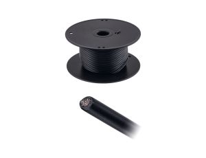 System linkowy  linka nap 100m Czarny 2,5mm2 izolowana