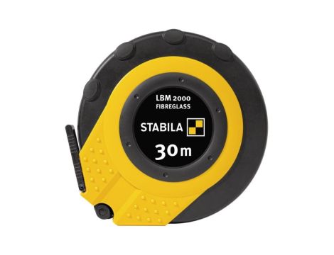 Taśma miernicza Stabila LBM 2000, z włókna szklanego, 30 m, w obudowie