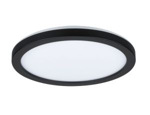 Plafoniera ATRIA SHINE LED Backlight 11.2W 850lm okrągła 190mm 4000K 230V czarny matowy / tworzywo sztuczne - image 2