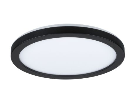 Plafoniera ATRIA SHINE LED Backlight 11.2W 850lm okrągła 190mm 4000K 230V czarny matowy / tworzywo sztuczne - 2