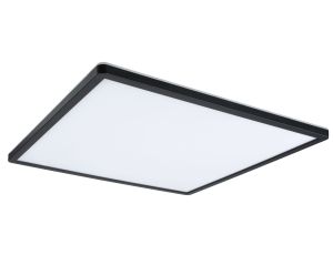 Plafoniera ATRIA SHINE LED Backlight DIM 22W 1800lm 420x420mm 4000K 230V czarny matowy / tworzywo sztuczne