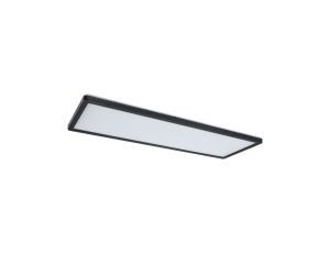 Plafoniera ATRIA SHINE LED Backlight DIM 22W 1800lm 580x200mm 4000K 230V czarny matowy / tworzywo sztuczne
