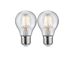 LED Fil 2szt AGL 470lm E27 2700K Przezr 4W 230V