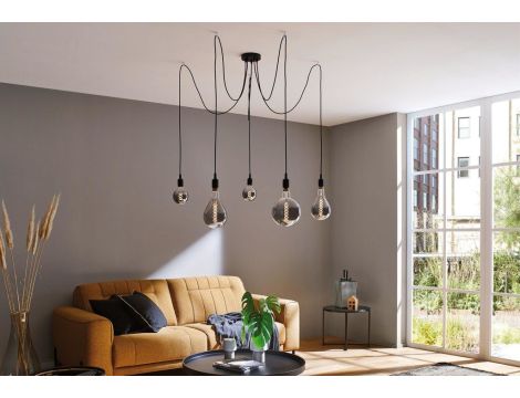 LED Globe125 fil 130lm E27 1800K ści smk 4W spirala - 3