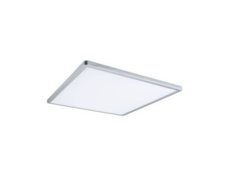 Plafoniera ATRIA SHINE LED DIM 22W 2200lm 420x420mm 3000K 230V chrom matowy / tworzywo sztuczne