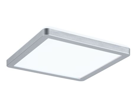 Plafoniera ATRIA SHINE LED Backlight 11.2W 900lm 190x190mm 4000K 230V chrom matowy / tworzywo sztuczne