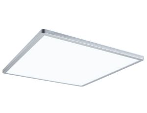 Plafoniera ATRIA SHINE LED Backlight DIM 22W 2200lm 420x420mm 4000K 230V chrom matowy / tworzywo sztuczne