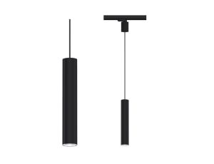 Lampa wisząca na szynoprzewód ProRail3 ARTEMONS GU10 max.10W 230V czarny / metal / tworzywo sztuczne