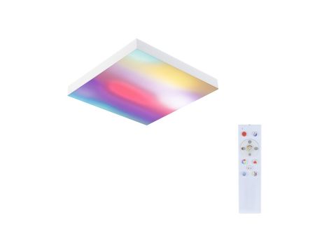 Plafoniera VELORA LED RGBW DIM Rainbow 31W 2820lm + pilot 595x595mm 3000-6500K 230V biały / metal