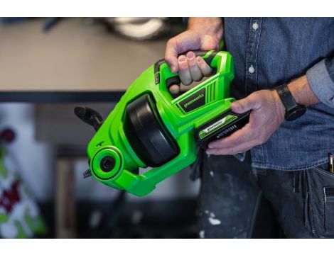 24V urządzenie do przepychania rur Greenworks G24DA - 2