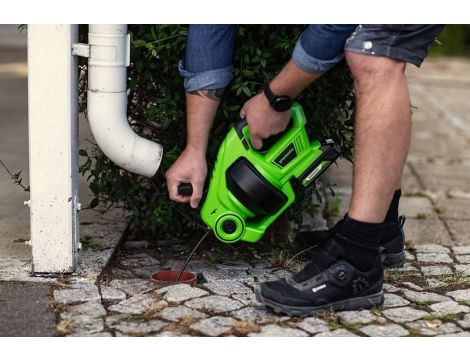 24V urządzenie do przepychania rur Greenworks G24DA - 3