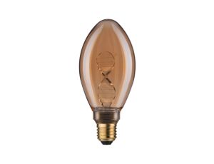 Źródło światła LED B75 Inner Glow Helix 180lm E27 złoty 1800K