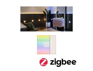 LumiTiles Extension Square 10x10cm 1x0,75W RGBW biały