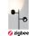 Lampa podłogowa PURIC PANE LED SH Zigbee 2x3W 2x300lm 2700K  230V czarna / metal / tworzywo sztuczne