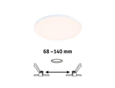 Panel podtynkowy Veluna VariFit Edge 160mm 3000K 12W biały 230V