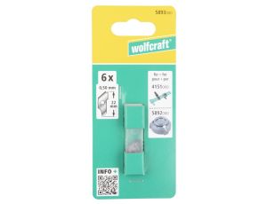 Ostrza do fazownika  5892000, 4151000, Wolfcraft [6 szt.]