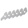 Ostrza do fazownika  5892000, 4151000, Wolfcraft [6 szt.] - 3
