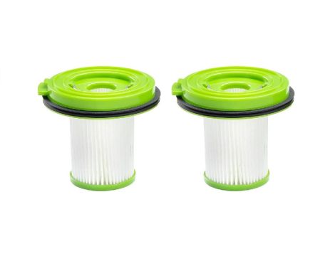 Filtry HEPA H13 do odkurzacza domowego Greenworks, kpl. 2 szt