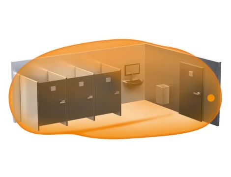Czujnik obecności i zmierzchu Steinel HF 180 KNX podtynkowy IP20 kwadrat biały - 2
