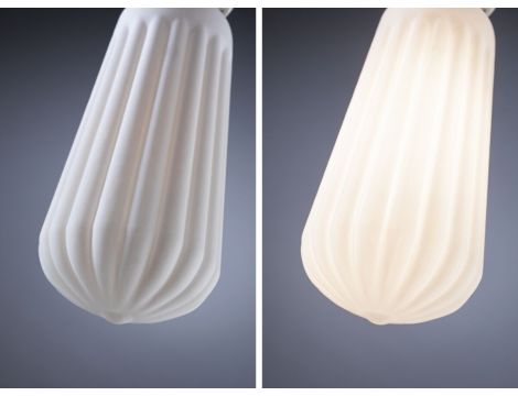 Źródło światła LED LAMPION biała ST64 E27 400lm 4,3W 3000K DIM 230V szkło - 3
