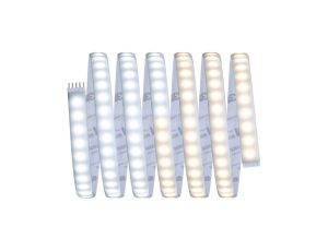 Taśma MaxLED 1000 Strip 2,5m TunW IP44 Cover 2700-6500K 27W 24V srebrny / tworzywo sztuczne