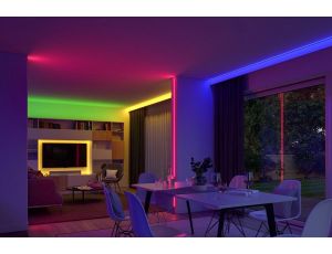 Taśma Led SimpLED RGB SH Zigbee zestaw kompletny 10m 26W 900lm 36VA 230/24V DC transparentny - image 2