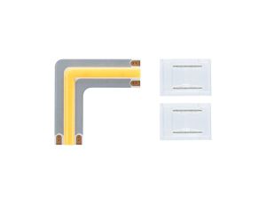 MaxLED 500 Strip Edge Full-Line COB Narożnik 90st. 2700K 0,3W 24V srebr tworzywo sztuczne